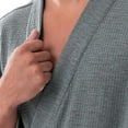 thumbnail image 3 of Fruit of the Loom Men's Waffle Kimono Robe, 3 of 6