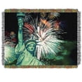 thumbnail image 2 of Lady Liberty Holiday Tapestry Throw Blanket, 2 of 2