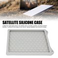 thumbnail image 3 of Funda De Silicona Para Satélites, Fácil De Limpiar Funda Protectora De Silicona Para Satélites Resistente A Los Arañazos Suave Y Fácil Montaje Gris Ajuste Preciso Para Mini, 3 of 7