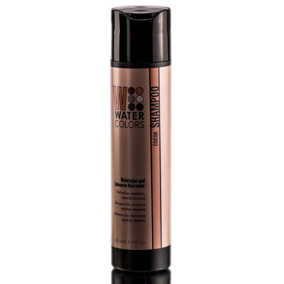 Option : Cocoa / 8.5 oz , Tressa Watercolors Color Maintenance Shampoo , Hair Scalp - Pack of 1 w/ SLEEK Teasing Comb