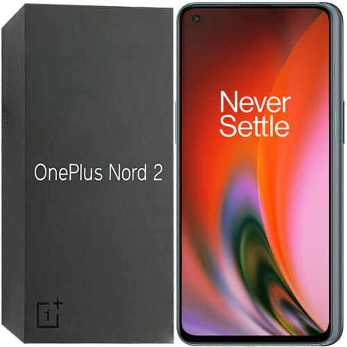 OnePlus Nord 2 5G Dual-SIM 256GB ROM + 12GB RAM (GSM Only | No CDMA)  Factory Unlocked 5G Smart Phone (Blue Haze) - International Version