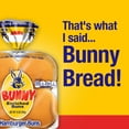 Bunny Bread Hamburger Buns, Enriched Sliced White Bread Hamburger Buns