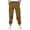 Brown, variant on Trendy Jogger Sweatpants, Boys And Childrens Sports Cargo Pants Stretch Elastic Waist School Kids Twill Joggers for 4-13Years, Size 6-14 Years