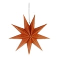 thumbnail image 1 of Adorno colgante de estrella grande 3D, decoración navideña creativa, decoración colgante de estrella grande de 30 cm para vacaciones de cumpleaños Naranja, 1 of 8