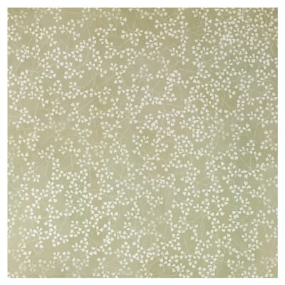 Recollections Ditsy Green Leaves Cardstock Paper, 12" x 12", 48 Pack