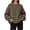 Khaki, variant on Dvprdro Oversized Striped Knit Sweater for Women Crewneck Loose Fit Long Sleeve Drop Shoulder Plus Size Winter Casual Pullover