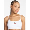 thumbnail image 4 of No Boundaries Seamless Ribbed Bralette and Thong Set, 2-Piece, Women's Sizes XS-XXXL, 4 of 5