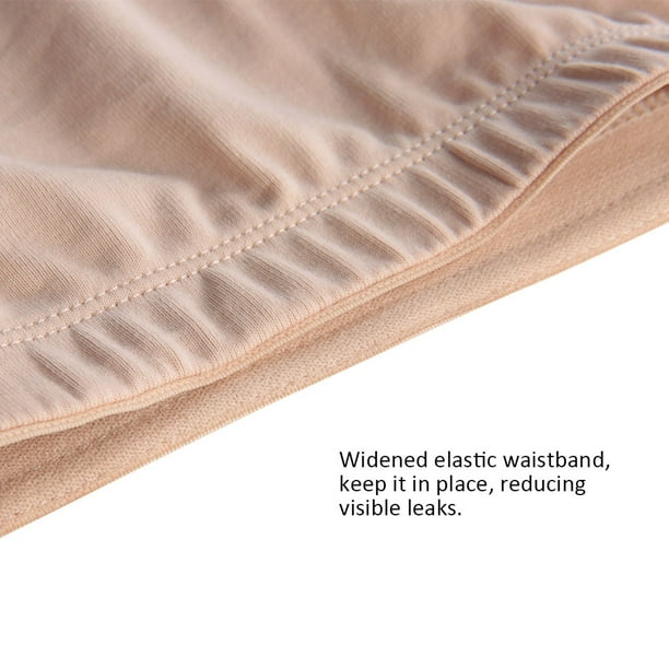 Cotton Incontinence Underwear, Reusable Underwear, Elastic Safe Washable  Breathable Soft For Women Menstrual Period Travel Indoor 