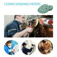 thumbnail image 6 of SENRISE 10 Pcs 8 Holes Sanding Discs 40 -3000 Grits Hook and Loop Sandpaper Green, 6 of 6