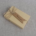 thumbnail image 2 of Raindrops Kraft Paper DIY Craft Tags with Fish Tail Scalloped Design for Wedding Favors and Party Gifts 100 Pieces Brown, 2 of 8