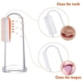 thumbnail image 4 of 5PCS Baby Finger Toothbrushes Infant Toddlers Teeth Brushes Soft Baby Tongue Cleaners with Cases for Baby Oral Cleaning Tooth Training Supplies, 4 of 7