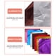 thumbnail image 2 of 900 envoltorios de papel de aluminio para caramelos, barras de chocolate, láminas cuadradas para embalaje, 2 of 5