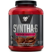BSN Syntha-6 Edge, Protein Powder Drink Mix, Chocolate Milkshake, 4.02 lb (1.82 kg)