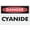 Warning Sign 2, variant on Danger Crystalline Silica Work Area Outdoor Safe Sign - 8"x12", UV Protected, Weatherproof - Construction Site, Factory, Mining Area, Sandblasting Zone Alert