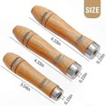 thumbnail image 2 of 15Pcs Wooden Handle Steel Files, Burr-Free Round Hole Files (4mm, 5mm, 6mm), 2 of 5