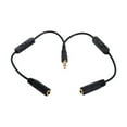 thumbnail image 6 of Stereo Headphone Splitter Cable 3.5mm Male to Double Female Adapter Cord, 6 of 7