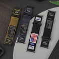 thumbnail image 2 of Correa de reloj BXUXOHS de nailon resistente para Samsung Galaxy Watch 7 Ultra de 47 mm, 2 of 7