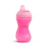 Munchkin Mighty Grip Soft Spout Spill Proof Cup, 10oz, Pink