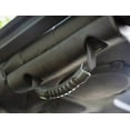 thumbnail image 1 of Fits 2007-2018 Jeep Wrangler JK Rugged Ridge Interior Grab Bar 13305.14 Ultimate Grab Handle; Black; Nylon; Roll Bar; Set of 2; Rear, 1 of 5