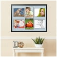 thumbnail image 2 of ArtToFrames Collage Photo Picture Frame with 6 - 8.5x11 Openings, Framed in Black with Baby Blue and Black Mats (CDM-3926-167), 2 of 8