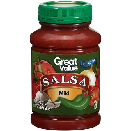 Great Value All Natural Mild Salsa, 23.5 oz