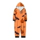 thumbnail image 2 of Family Halloween Pjs Matching Sets Halloween Print Long Sleeve Zippered One Piece Pajama Hooded Jumpsuit Winter Halloween Pjs Family Set, 2 of 4
