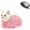 Pink & White, variant on DEKEones Cat Grooming Bag Adjustable Pet Bath Accessory for Cats with Cat Grooming Bag