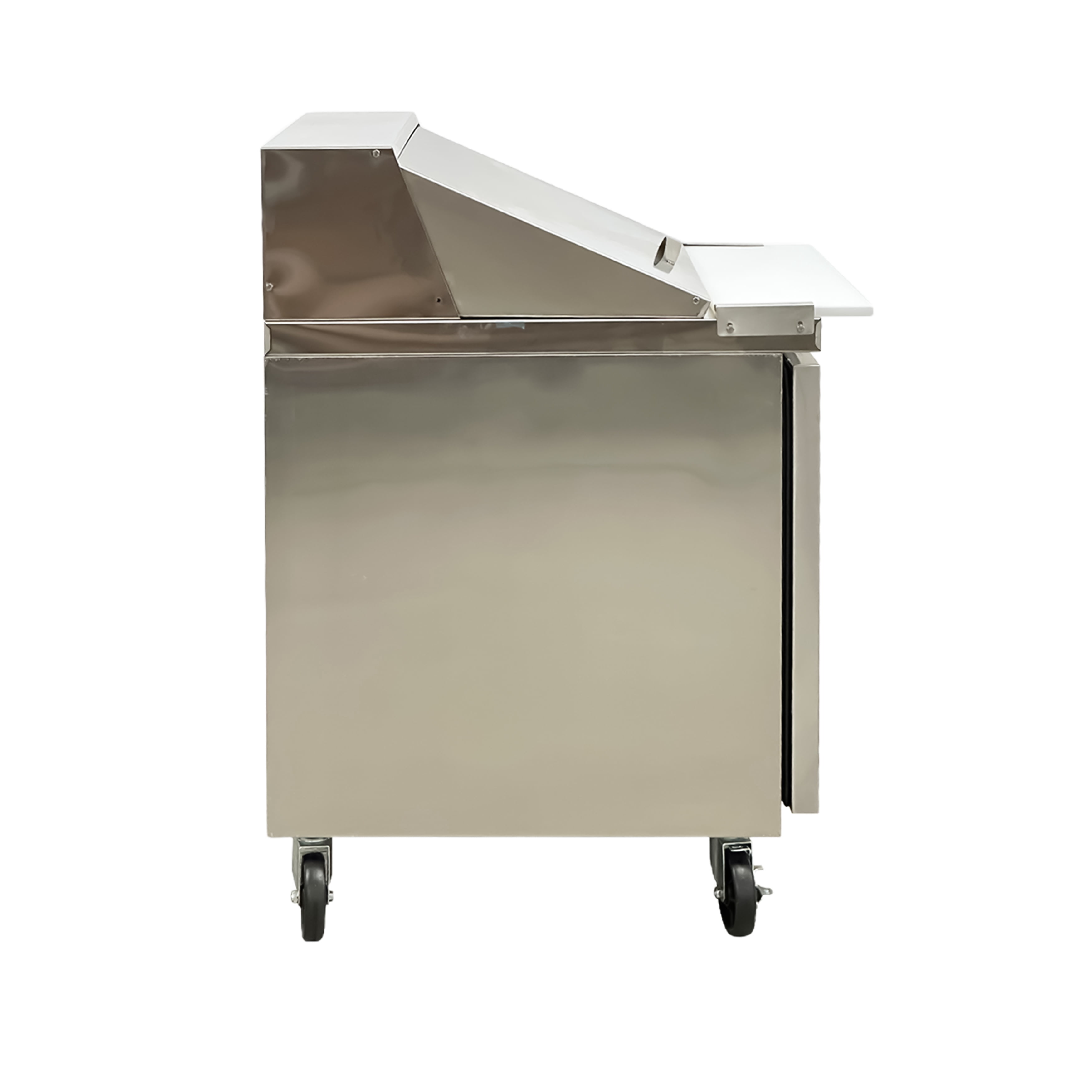 29.5 in. Sandwich Prep Table Commercial Stainless Steel Refrigerator 7 Cu.Ft. Meg Top 29.5''W x34.6''Dx46''H