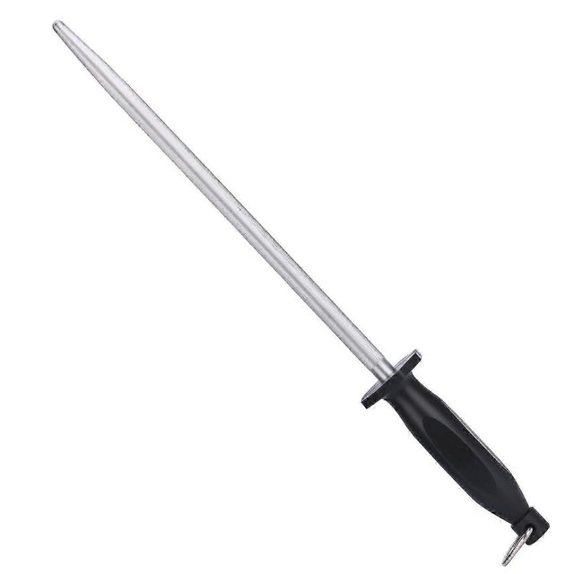 Sharpening Steel Lightweight & Durable Oval Household Sharpening Rod or Stick,Professional Chef Honi