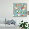 thumbnail image 3 of Trademark Fine Art 'Holiday Paws Step 03B' Canvas Art by Beth Grove, 3 of 4