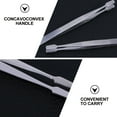 thumbnail image 3 of CRAFTHROU 3Pcs Metal Tweezers with Concavoconvex Handle for Crafts and Hobby Use, 3 of 8