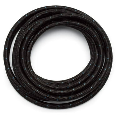 Russell Performance -6 AN ProClassic Black Hose (Pre-Packaged 10 Foot Roll)