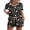 Black Christmas, variant on Ekouaer Pajama Set for Women 2 Piece Lounge Set Short Sleeve Tops and Shorts Soft Sleepwear
