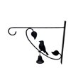 thumbnail image 2 of 1 soporte de pared con gancho de hierro para cesta colgante, ideal para jardín, valla, terraza o decoración de patio. B, 2 of 8