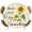 Yellow, variant on Elastic Fitted Round Tablecloth, Sunflower Waterproof Stretch Table Cover for 36"-44" Tables, Vintage Botanical Washable Outdoor Tablecloths for Patio, Picnic, Camping