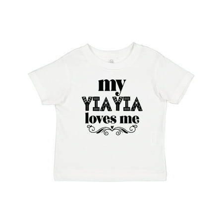 

Inktastic My YiaYia Loves Me Yia Yia for Grandchild Gift Baby Girl T-Shirt