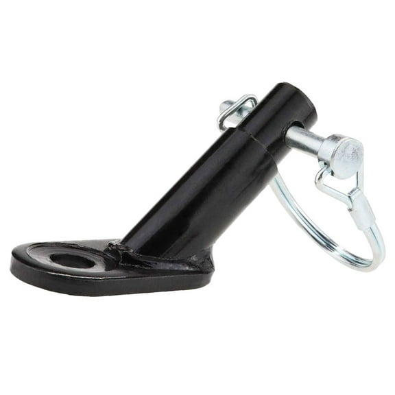 FUTUREORYY 1Pack Iron Rectangular Bike Trailer Hitch for Bicycle Cargo Towing System 8.3x5.5cm