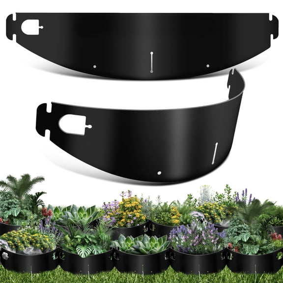Dirt Locker Erosion Control Networked Hillside Planters, 20-Pack-Black—DIY-Raised Garden Bed Kit for Steep Slopes, 25°-35°-Geogrid Water Retention Planting Stabilizer-Retaining Wall Compatible