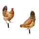 thumbnail image 4 of Estatuilla de acrílico para jardín Zulema forma de pollo decoración de jardín, 4 of 8