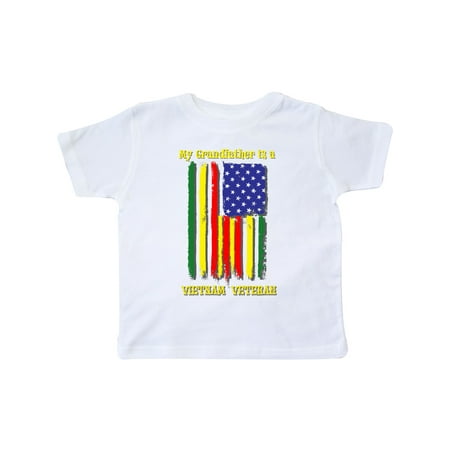 

Inktastic My Grandfather is a Vietnam Veteran Gift Toddler Boy or Toddler Girl T-Shirt