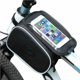 thumbnail image 4 of Cuadro Delantero Para Bicicleta De Ciclismo, Alforja De Tubo, Bolsa Doble Para Teléfono Móvil, Bolsa De Bicicleta, Pantalla Táctil, Carretera De Montaña Moyic OD009203-00, 4 of 7