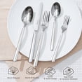 thumbnail image 3 of 30 Pieces 18/10 Stainless Steel Flatware Set Service for 6, 3 of 8