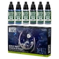 thumbnail image 1 of Green Stuff World Misty Blue Acrylic Paint Set, 6 Colors x 17ml for Miniatures & Models, 1 of 3