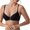 Black, variant on Tumotour Full Coverage Bras For Women Flash Styling Set T-Shirt Without Steel Ring Gathering Push Up Nursing Bra Lightly Padded Full Figured Coverage Soft Breathable Seamless Bra
