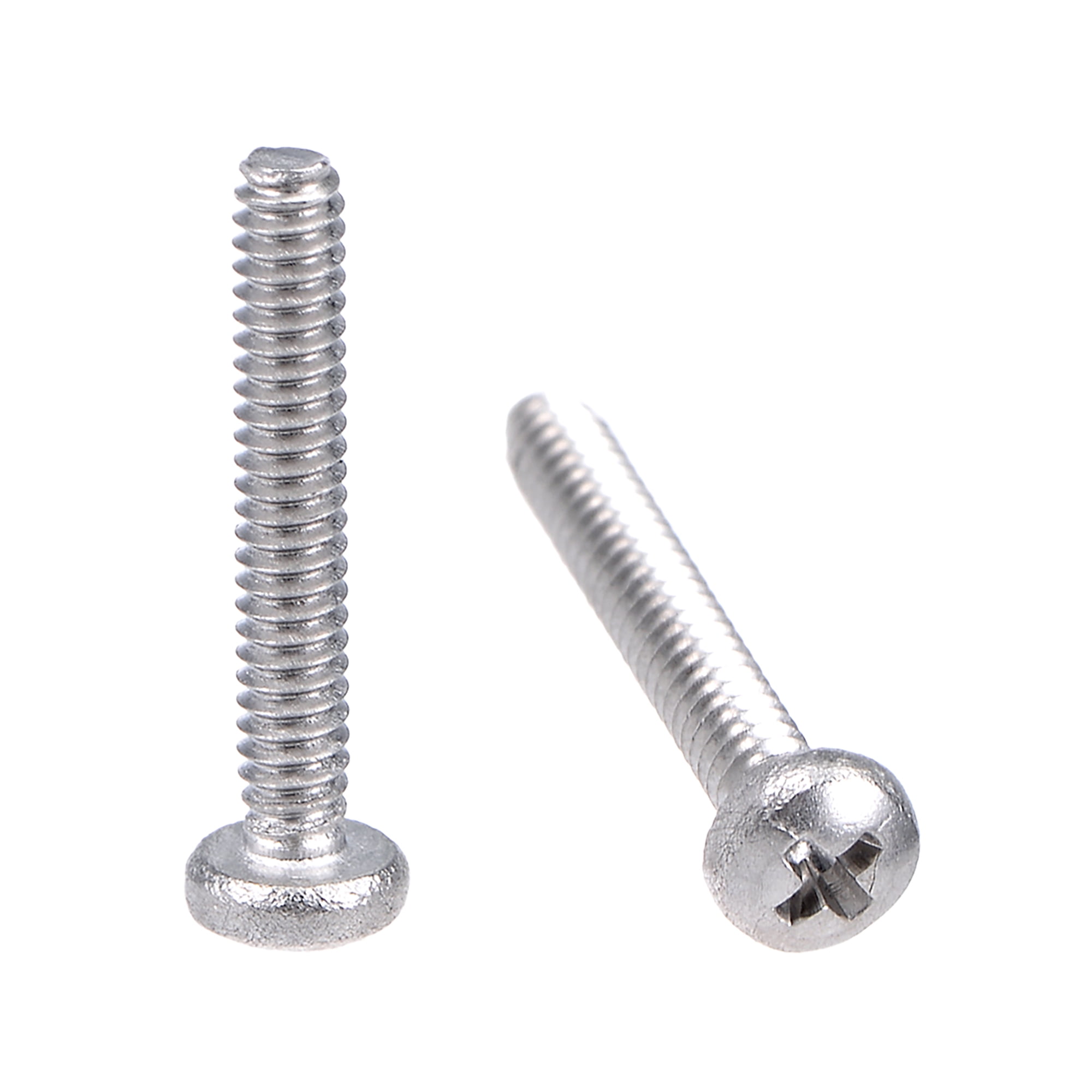 10 PCS White Nylon M6x12mm Pan Head Phillips Machine Screws - Nylon66/PC Material, 94V-2 Rated