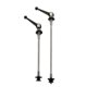 thumbnail image 2 of Bicycle Skewers 1 Pair Ultralight Titanium Quick Release Bicycle Hub Skewers for Road Bike,Silver, 2 of 5