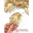 thumbnail image 4 of Hojas doradas artificiales PASYOU, 42 cm, plástico, paquete de 4, 4 of 9