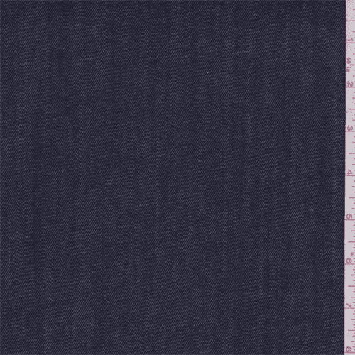 Dark Blue Denim, Fabric By the Yard