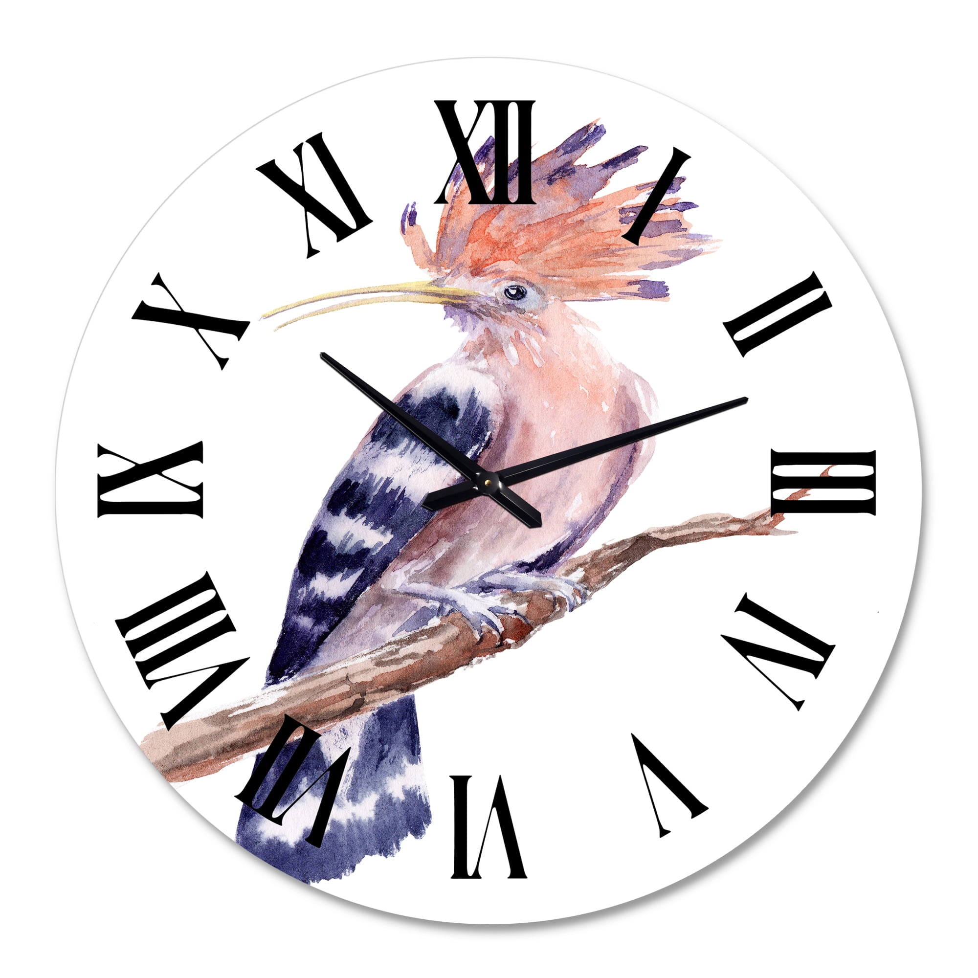 Designart 1 in Quartz Traditional Wall Clock