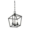 thumbnail image 4 of Savoy House 3-320-3-89 Townsend 3 Light Foyer Pendant in a Matte Black Finish (10" W x 15" H), 4 of 5